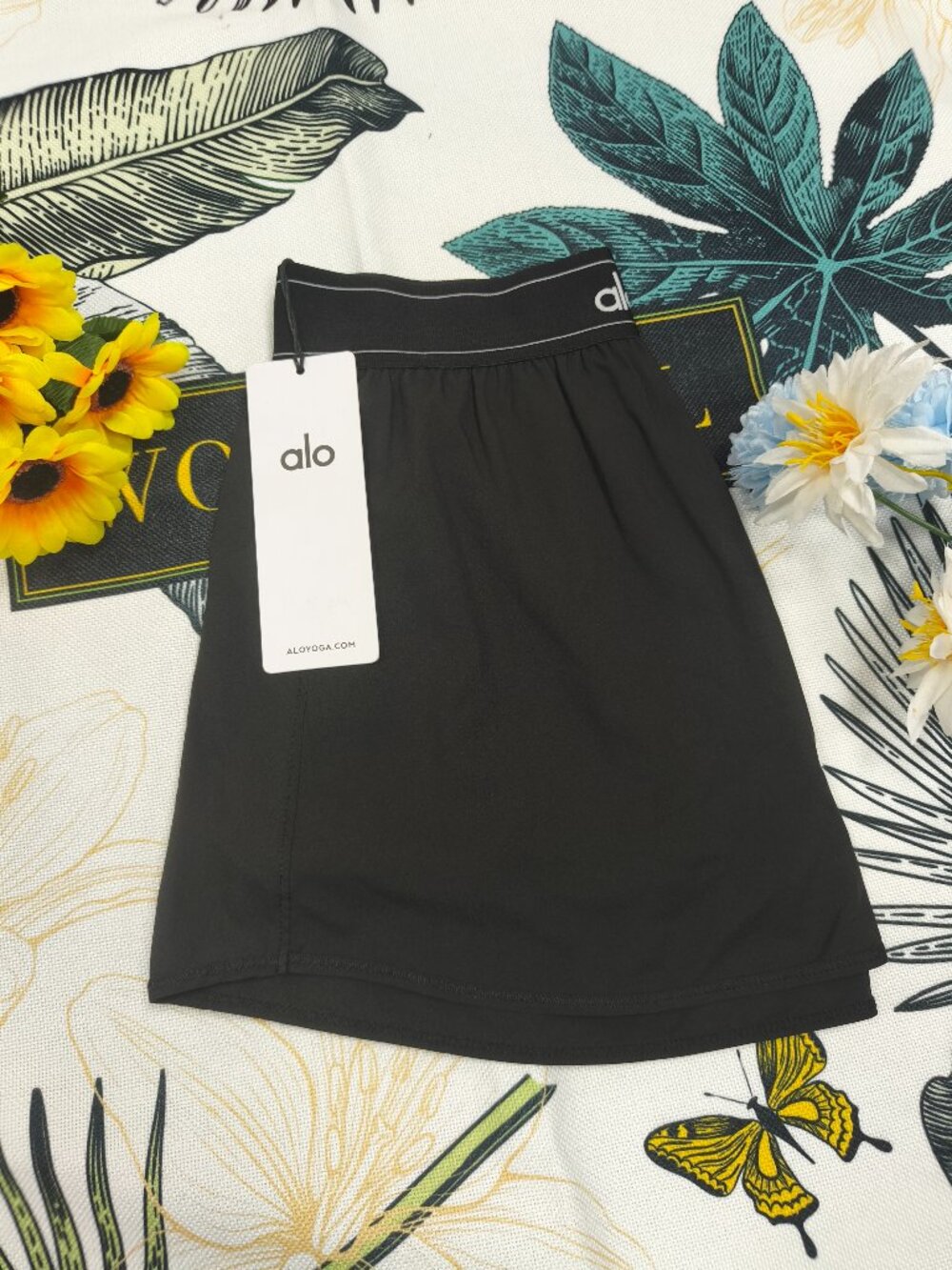 Alo Yoga Tennis NWT Skirt Black🖤-daily, travel, tennis, golf, sports, fitness🤗 - Picture 4 of 7